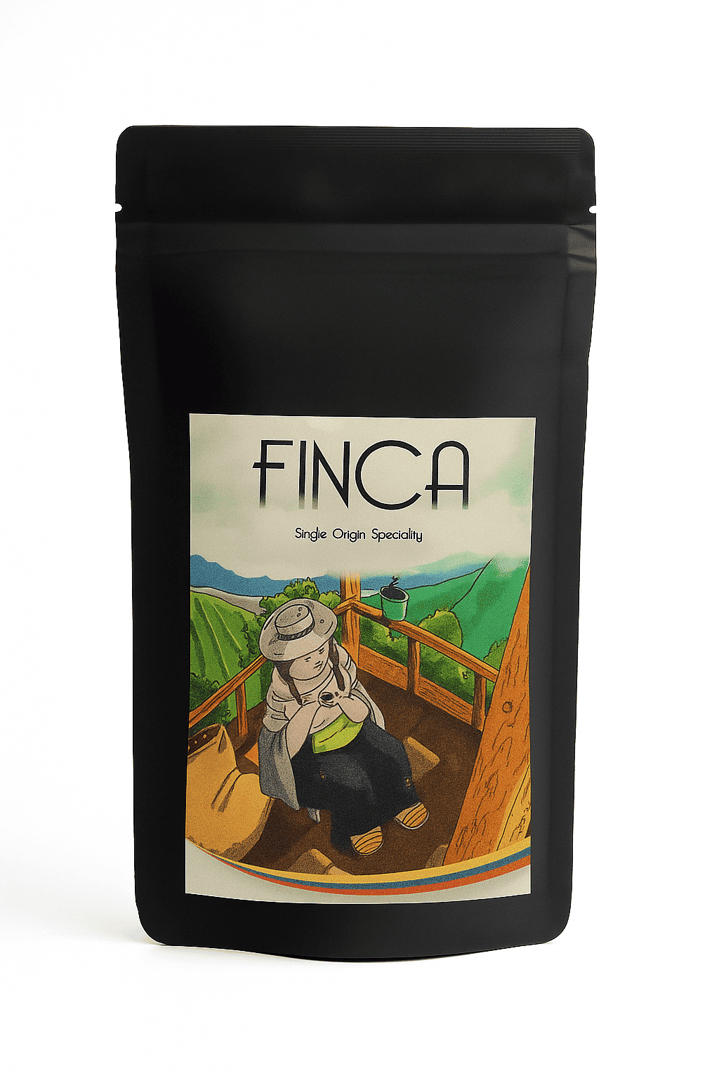 Spezialitätenkaffee aus Huila, Kolumbien, produziert von 51 Kaffeebäuerinnen, mit floralen Vanillenoten und feinen Mandelaromen